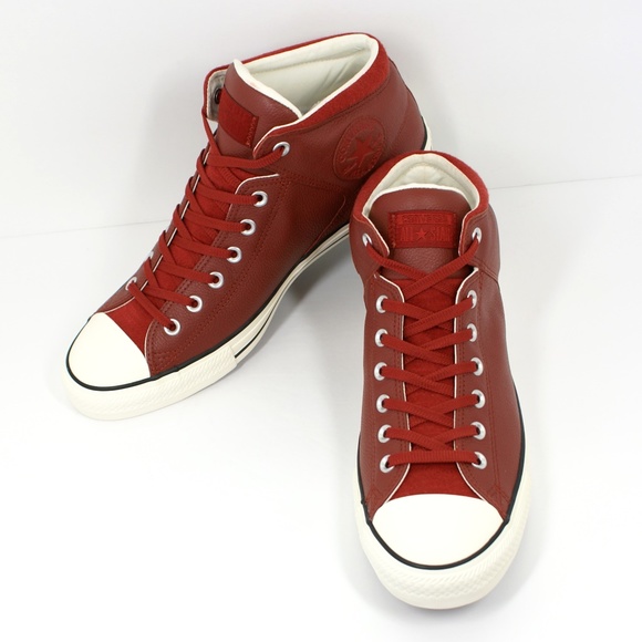 converse terracotta red